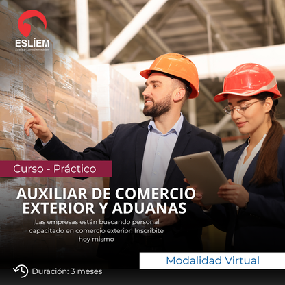 Curso de Auxiliar de Comercio Exterior y Aduanas